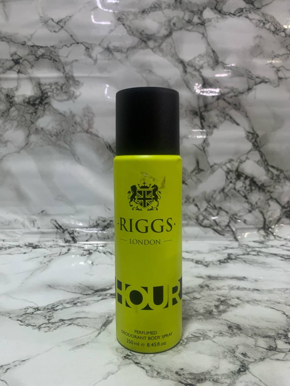 Riggs spray (hour)