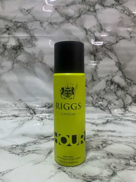 Riggs spray (hour)