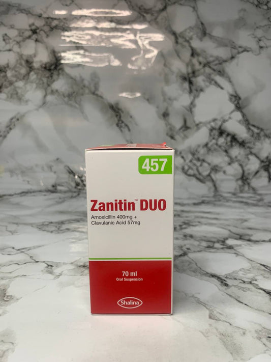 Zanitin dou 457 suspension 70ml