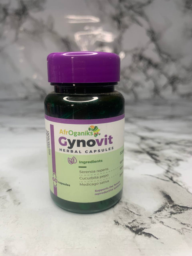 Afroganiks gynovit herbal capsules by 60