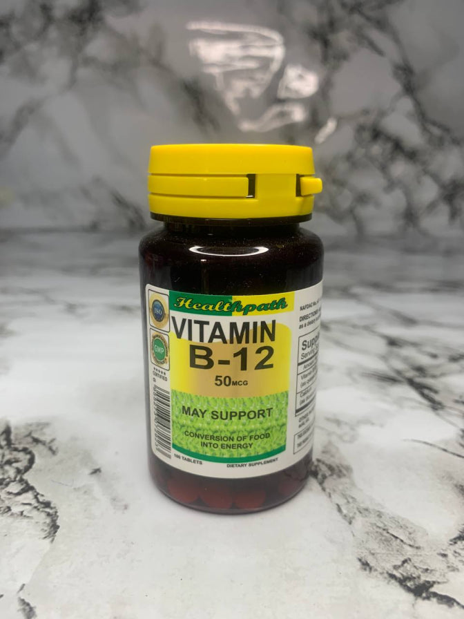 Healthpath vitamin b-12 50mcg by 100
