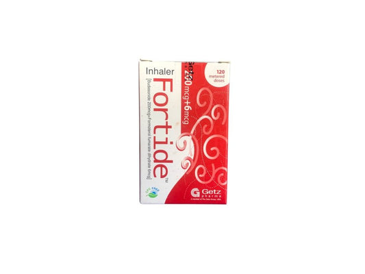 FORTIDE INHALER 200MCG+6MCG