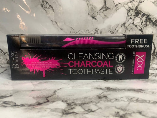 Xoc cleansing charcoal toothpaste 100ml