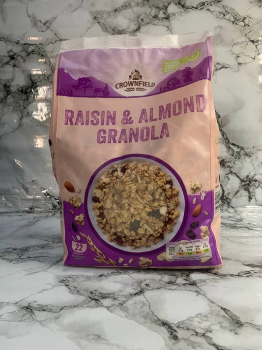 Raisin & almond granola 1kg