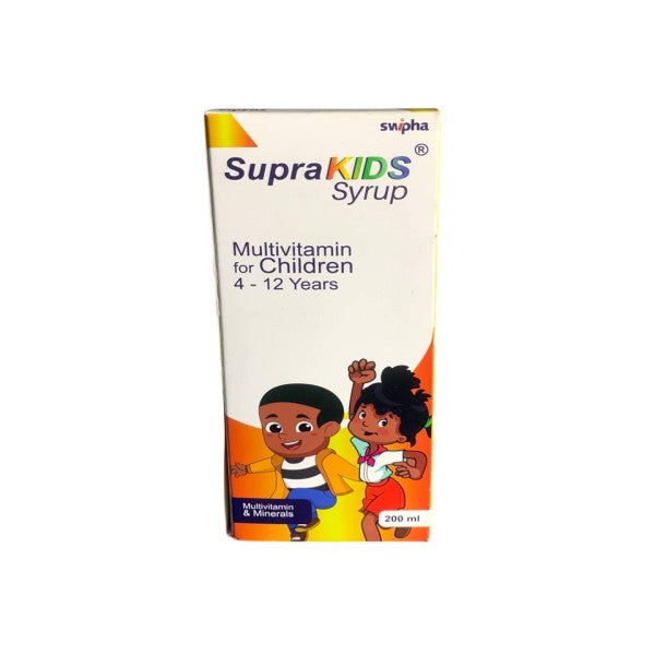 SUPRAKIDS SYRUP MULTIVITAMIN 200ML BY SWIPHA